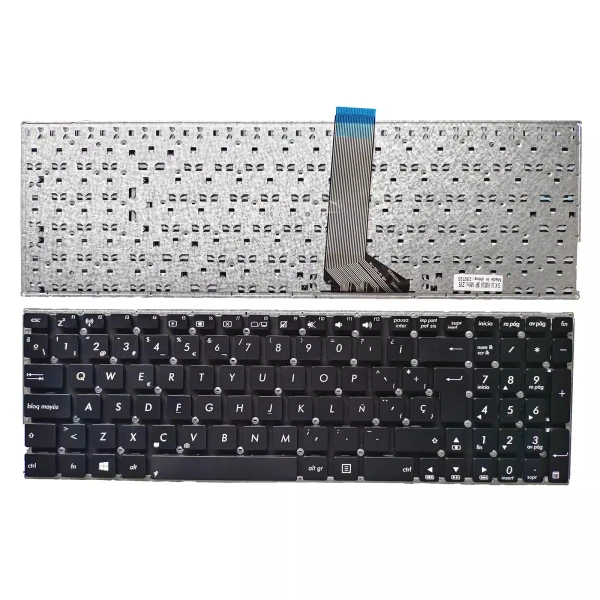 Asus X555 X555D X555S X555L X555U X555Y X555B X555BA X555Q Spanish SP keyboard - main product image