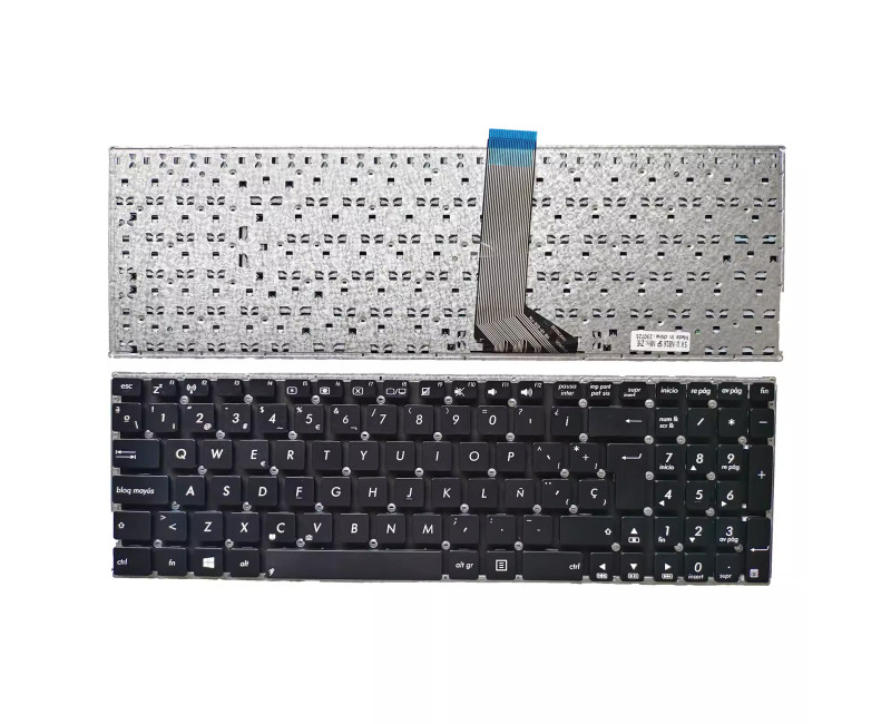 Asus X555LN X555QA X555QG X555UA X555YA X555YI Y583LP Y583LD Spanish SP keyboard - additional view 