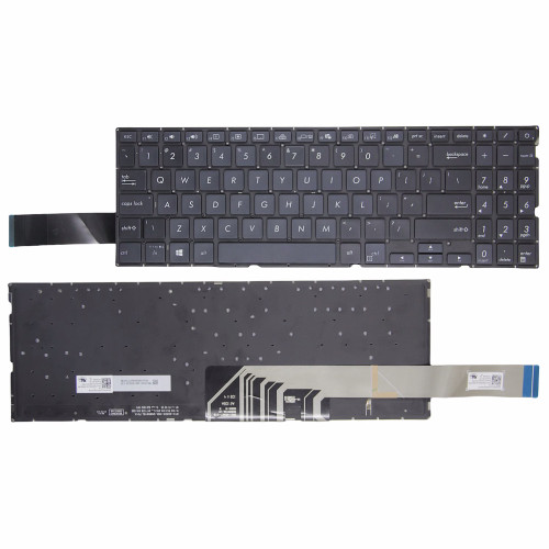 Asus X571 X571U X571GT X571F VX60G VX60GT F571 backlit US keyboard - additional view 