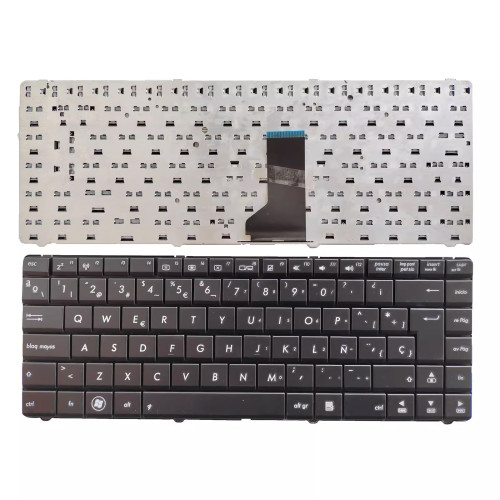 Asus X84H X44H X84EL X84EI A83S A84S P43E K43U Spanish SP keyboard - main product image