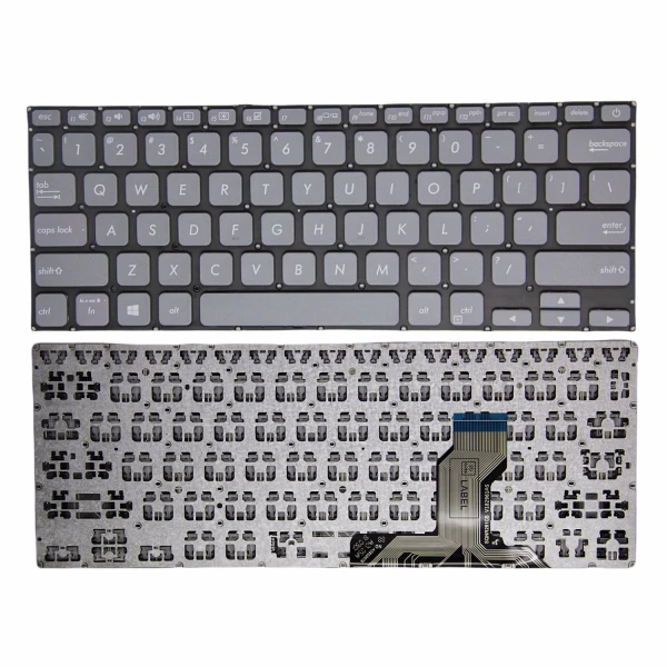 Asus Y406 VivoBook X420 A420 Y406UA Y406UF gray US keyboard - main product image