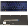 Asus ZenBook Flip S U370, UX370UA, UX370, Q325, Q325U, UX370UAF, UX370UAR, backlit US keyboard blue