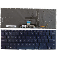 Asus Zenbook UX433, UX433F, U4300F, UM433, Deluxe14 blue backlit US keyboard