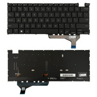 Asus Zenbook14 UX3402Z, UX3402V, Q409ZA, UM3402, black backlit US keyboard 4-screws