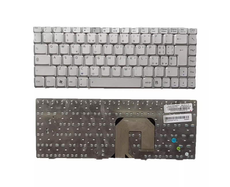 ASUS f6 f6v F9 F9DC F9G F9D silver Italian IT keyboard - additional view 