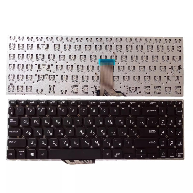 Asus vivobook S15 X530 K530 S530F UA X530FA X530UN Russian RU keyboard - main product image