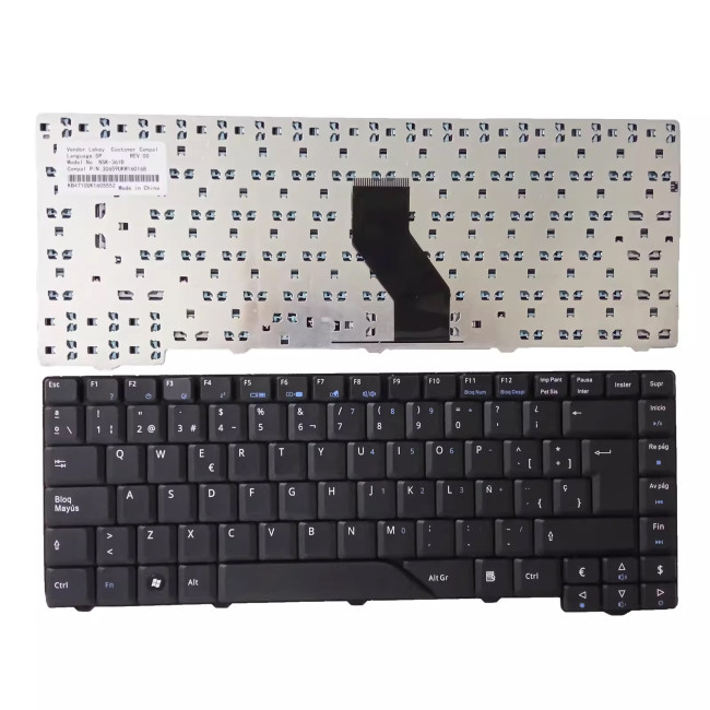 Acer 4710 4720 5710 5720 5720G 5730Z 5920 black Spanish SP keyboard - main product image
