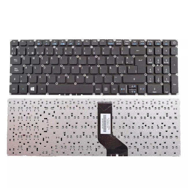 Acer A315 A515-51 53 E5-573 V3-574 V5-591 ES1-532 Spanish SP keyboard - main product image