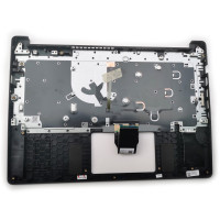 Acer A514-51, A514-52, A514-52G, S40-51, N19H2, gray backlit US keyboard palmrest, 6B.HDWN8.032 - additional view 1