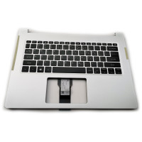 Acer A514-51 A514-52 A514-52G S40-51 N19H2 silver US keyboard palmrest - additional view 1