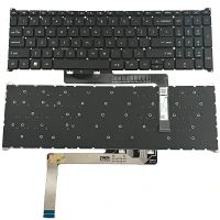 Acer Aspire 5 A517-53, A517-53G-799E, A517-53G, A517-58M, A517-58GM, black US keyboard