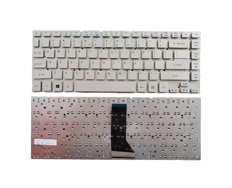 Acer Aspire 3830 3830G 3830T 3830TG 4755 4755G white US keyboard - additional view 