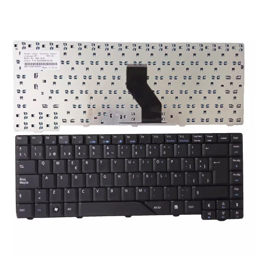 Acer Aspire 4710 4720 4210 4215 4220 4310 4320 black Spanish SP keyboard - main product image