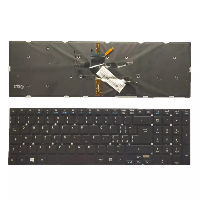 Acer Aspire 5755 5755G 5830 5830G 5830T V3-771 V3-772 backlit Italian IT keyboard - main product image