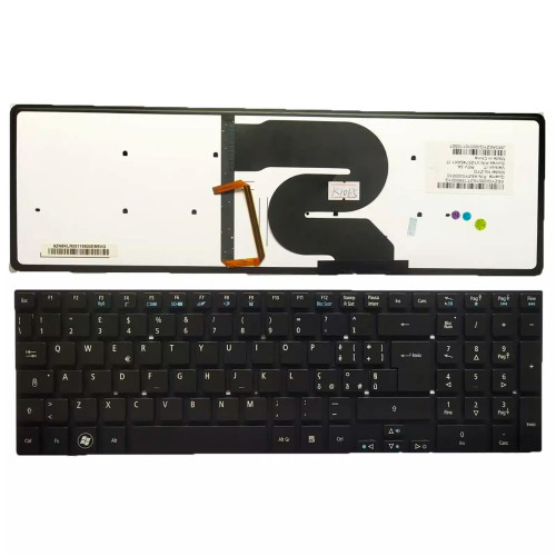 Acer Aspire 5951 8951 8951G backlit Italian IT keyboard - main product image
