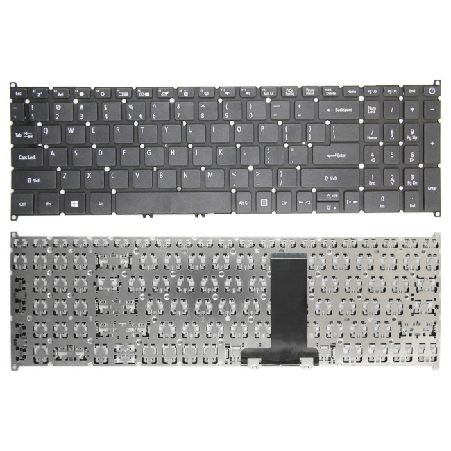 Acer Aspire A317-32, A317-51 A317-51G, A317-52 black US keyboard - main product image