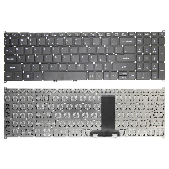 Acer A517-52, A517-52G, A317-53, N20C6, black US keyboard - main product image