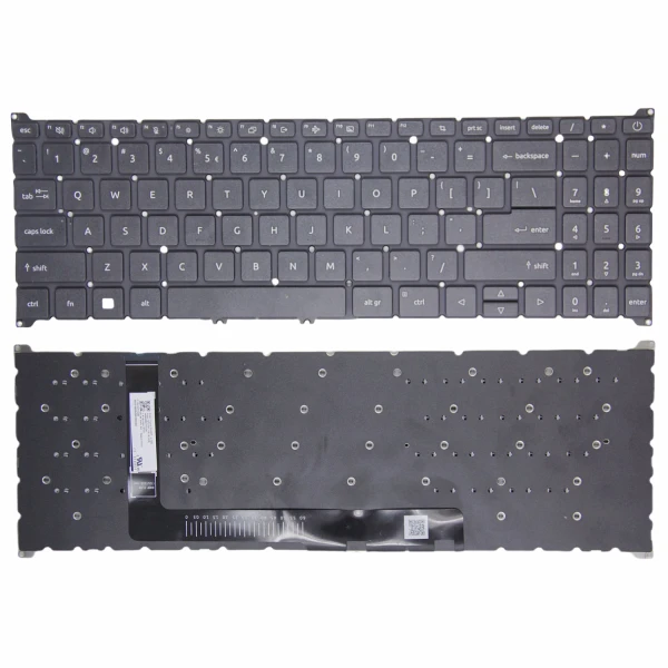 Acer Aspire A515-58M, A515-58MT, A515-58P, A515-58PT, black US keyboard - main product image