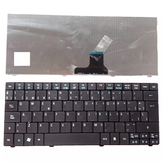 Acer Aspire One 1830 1830T 1830Z 1830TZ Spanish SP keyboard - main product image