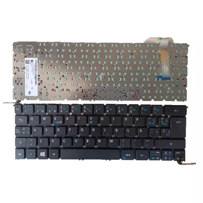 Acer Aspire S3-392 S3-392G R13 R7-371 R7-371T black backlit Spanish SP keyboard