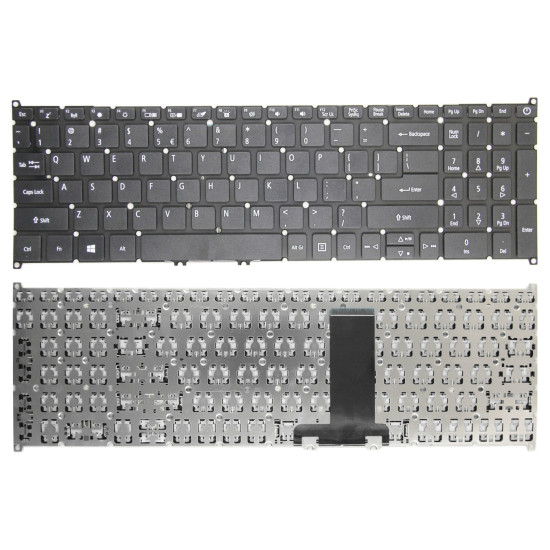 Acer ConceptD 3 CN315-71, CN315-71P, black US keyboard - main product image