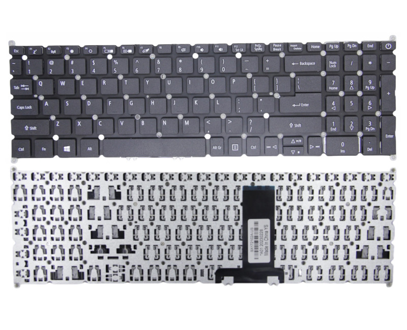Acer ConceptD 3 CN315-71, CN315-71P, black US keyboard OEM - additional view 