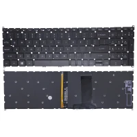 Acer Aspire 7 A715-42, A715-42G, A715-74, A715-74G, A715-75, A715-75G, black backlit US keyboard OEM