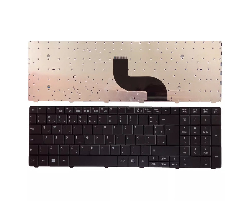 Acer E1-510 E1-532 E1-571 E1-771 E1-732G E1-772G Brazilian BR keyboard - additional view 
