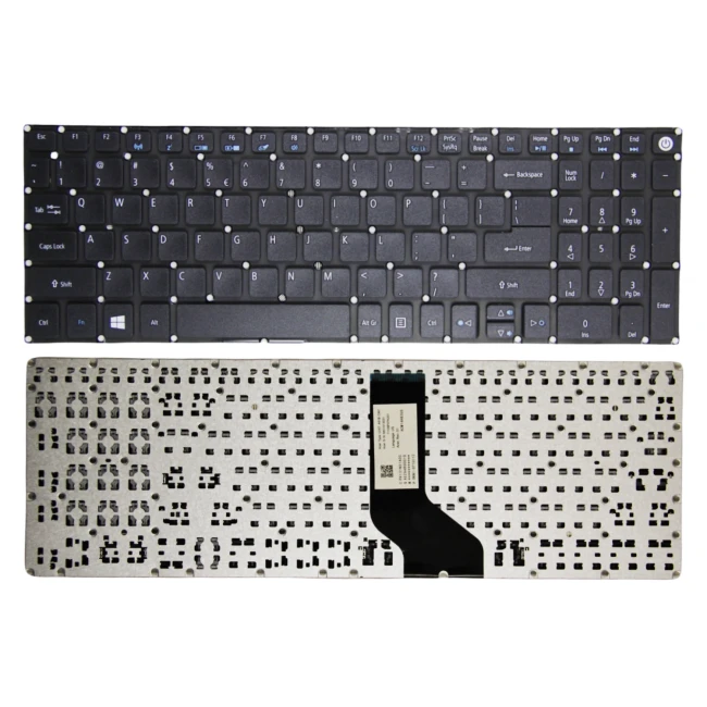 Acer E5-522 E5-523 E5-532 E5-552 E5-573 E5-574 black US keyboard blue function key original - main product image