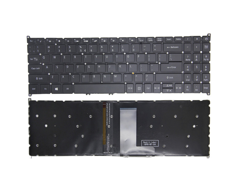 Acer Aspire 3 A315-42, A315-42G, A315-54, A315-54G, A315-54K, A315-55, A315-55G, A315-55K, A315-55KG, backlit US keyboard original - additional view 