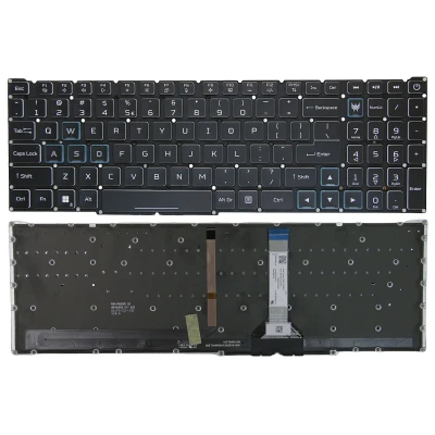 Acer AN515-45 AN515-56 AN515-57 AN515-46 blue WASD backlit slim US keyboard