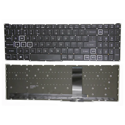 Acer Nitro 5 AN517-42 AN517-55 white word backlit wide US keyboard