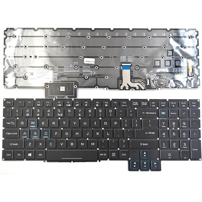 Acer Predator Helios PH717-71 PH717-72 N17Q11 RGB backlit US keyboard - main product image