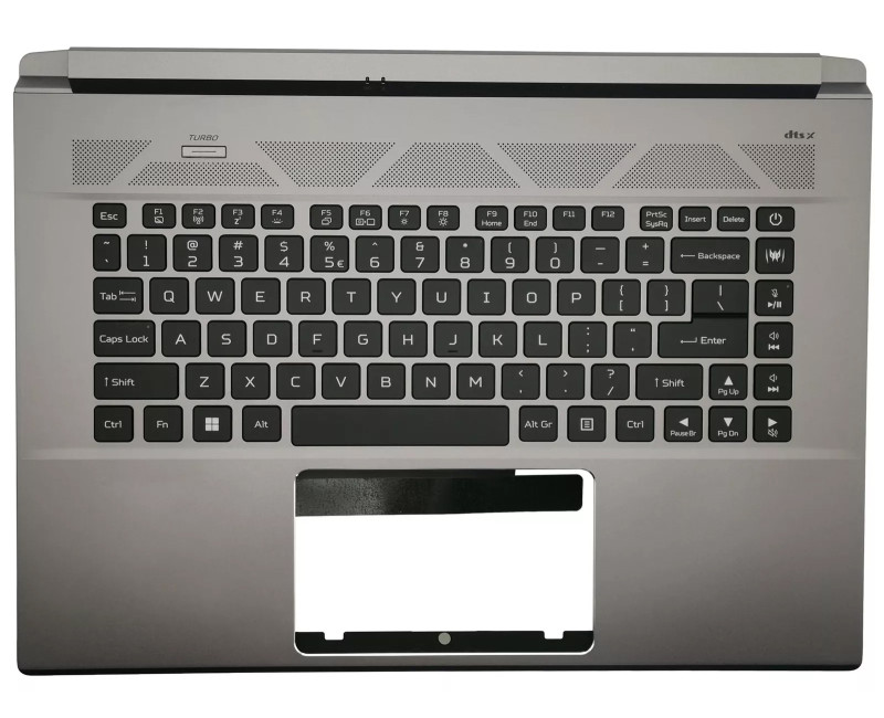 Acer Predator Triton PT516-52s, Grey Gray backlit US keyboard palmrest - additional view 