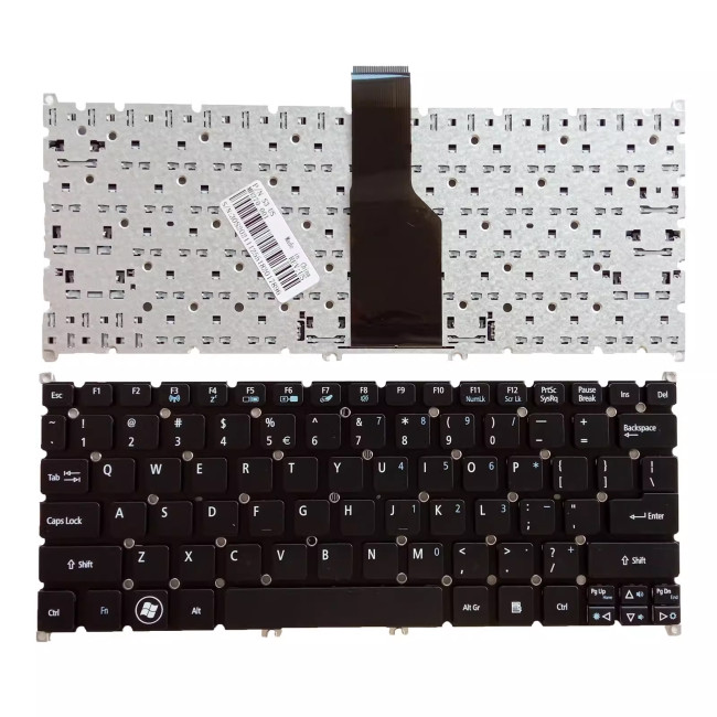 Acer S3-371 S5-951 S5-391 S5-371 S3-951 S3-391 V5-171 black US keyboard - main product image