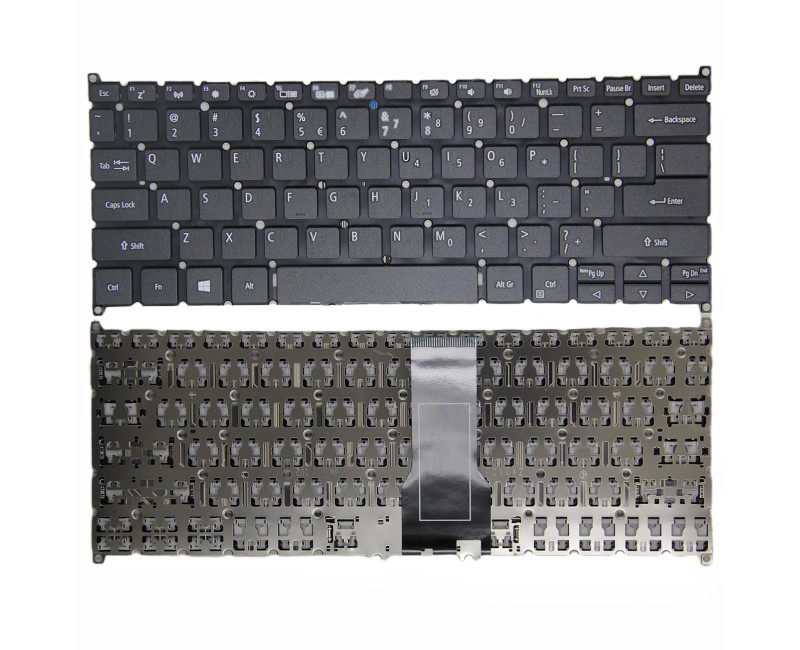 Acer S40-53, S40-55, A314-35-C3GV, N20C4, N20H2, N20H3, black delete US keyboard - additional view 