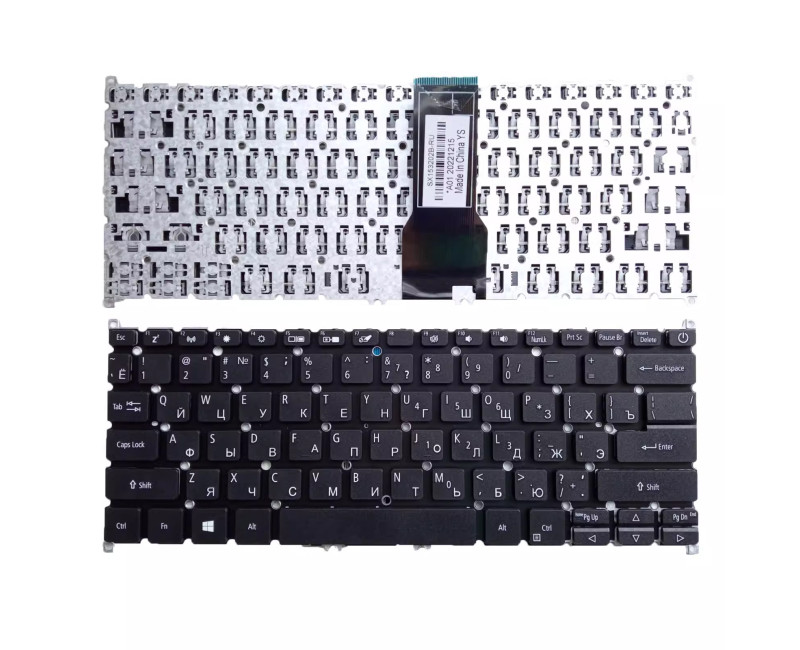 Acer SF314-54 SF514-54G SF114-32 SF314-511 power Russian RU keyboard