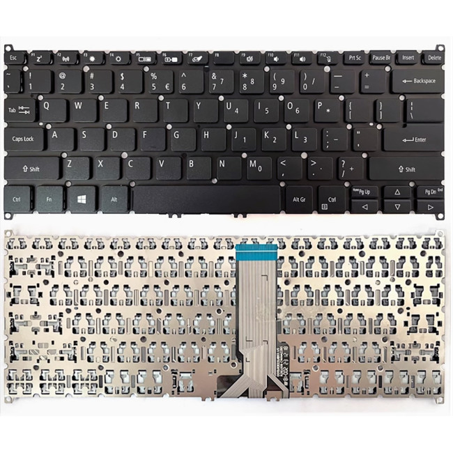 Acer Spin 3 SP313-51N, SP314-51, SP314-52, Spin 5 SP513-52, SP513-52N, SP513-52NP, SP513-53N, SP513-54N, US keyboard - main product image