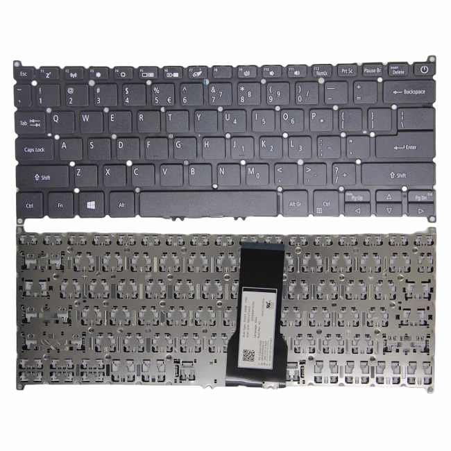 Acer S40-10 S40-20 S40-51 SF314-54G SF314-55G SF314-56 SF314-57G SF313-51 SF313-52 black power US keyboard - main product image