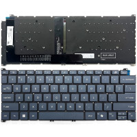 Acer Swift Go 14 SFG14-01, SFG14-64, SFG14-64T, backlit US keyboard blue AI