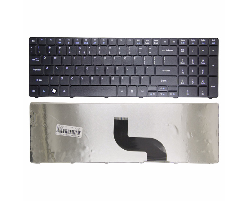 Acer Aspire 5820G 5820T 5820TG 5820TZ 5820TZG US keyboard OEM - additional view 