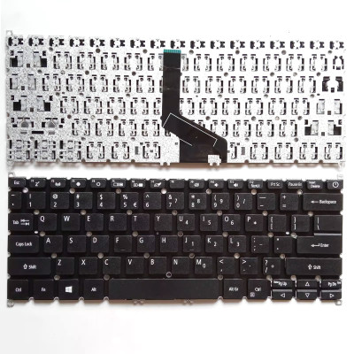 Acer TravelMate TMX45-51, TMP414-51G, P614, N20H4, N18P6, black power US keyboard