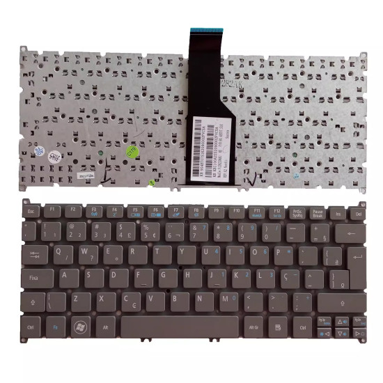 Acer V5-121 V5-122 V5-131 V5-171 V5-122P V5-132 gray Brazilian BR keyboard - main product image