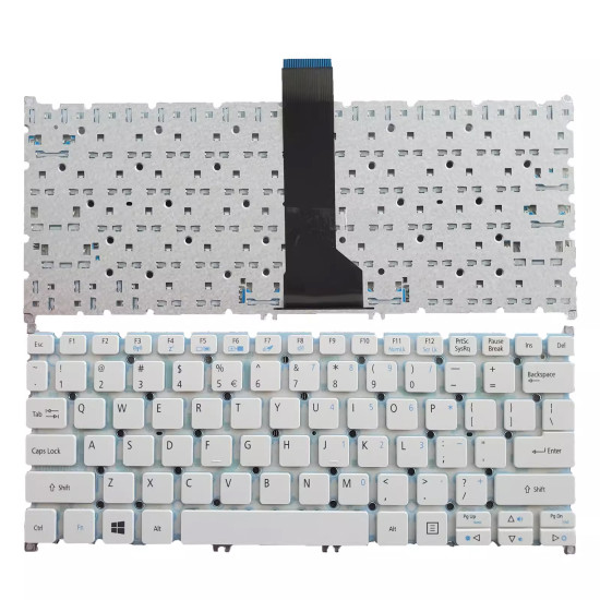 Acer V5-121 V5-122 V5-131 V5-171 V5-122P V5-132 white US keyboard - main product image
