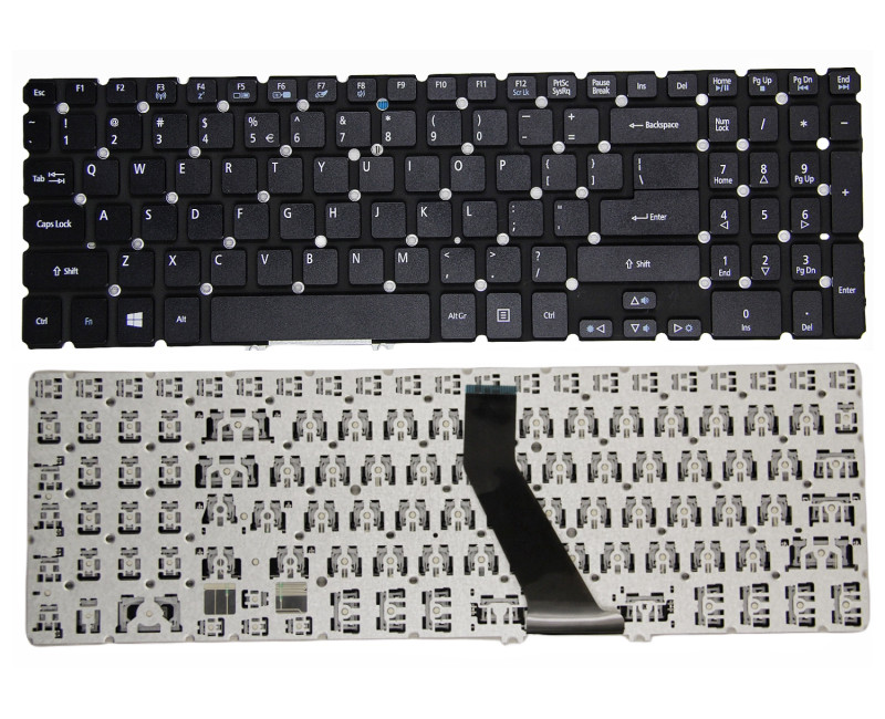 Acer V5-531, V5-571, V5-551, V5-552, V5-572, V5-573, V5-771, M3-581, M5-581, US keyboard OEM - additional view 