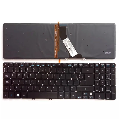 Acer V5-551 V5-571 V5-571PG V5-571G M3-581 backlit Spanish SP keyboard