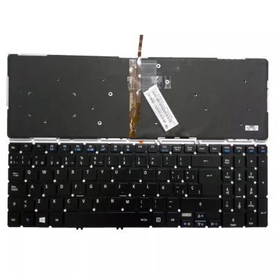 Acer V5-572 V5-572G V5-572P V5-573 V5-573G V5-552 backlit Spanish SP keyboard