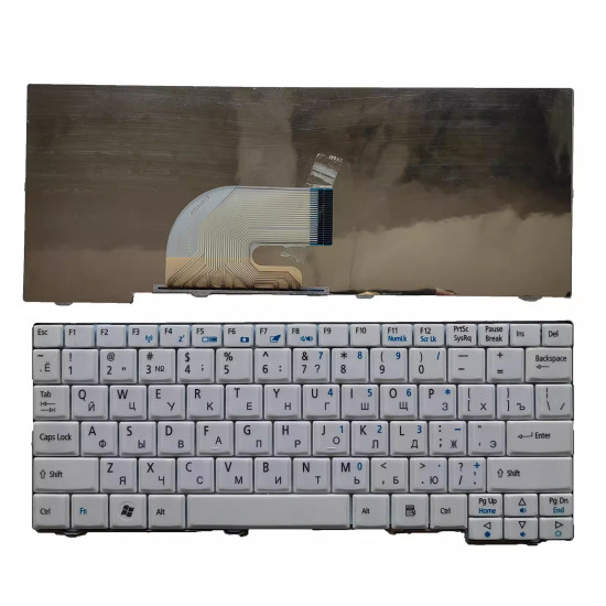 Acer one A110 A110X A110L A150 A150X A150L white Russian RU keyboard - main product image