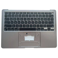 Apple MacBook Air 13" M1 A2337 2020, backlit US keyboard palmrest Space Gray