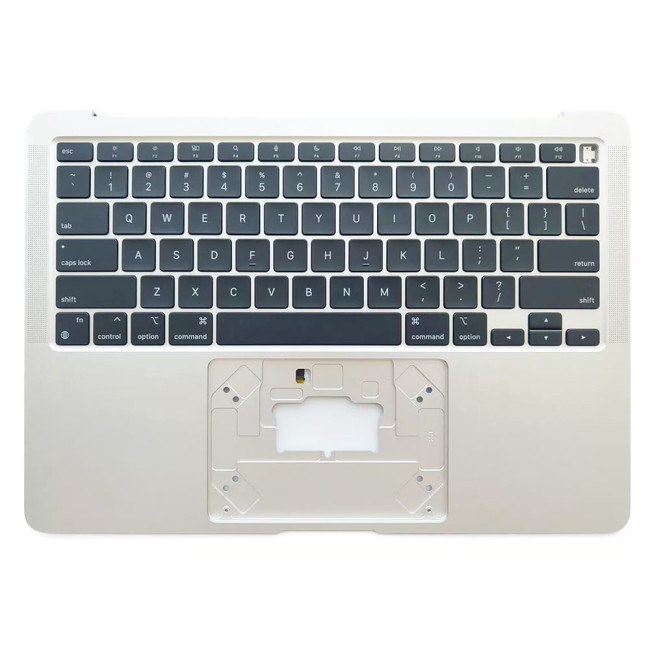 Apple MacBook Air 13" M1 A2337 2020, backlit US keyboard palmrest Space Silver - main product image